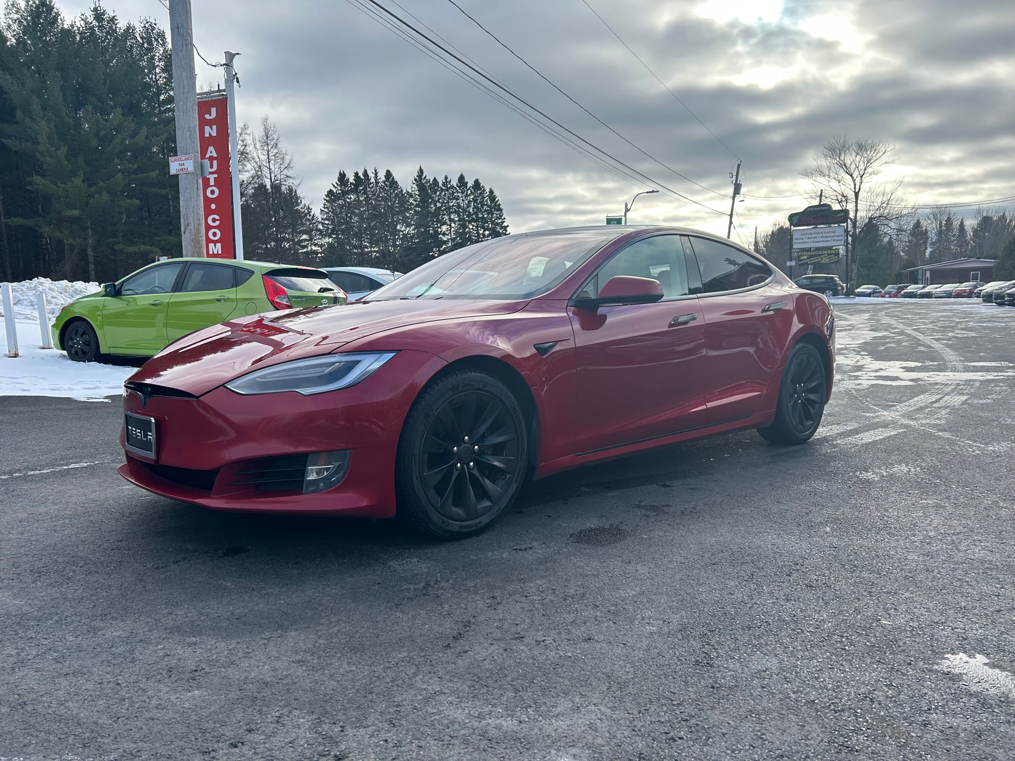 JN auto Tesla Model S100D EAP 8 mags avec 8 pneus 8609163 2018 Image 2